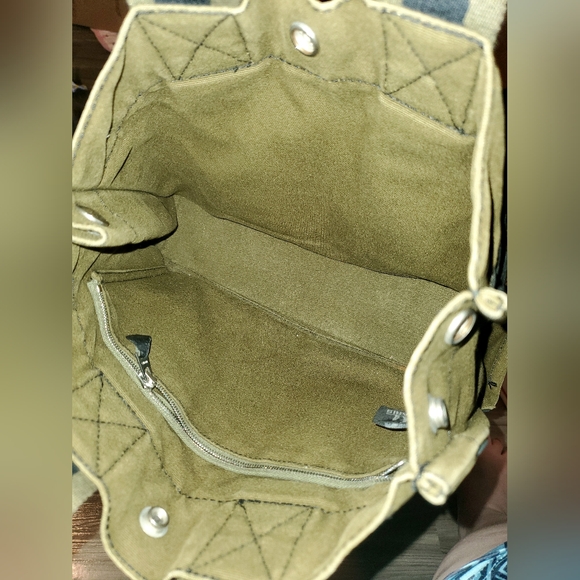 Hermès Paris Fourre Tout Bag Canvas Tote - Picture 11 of 16